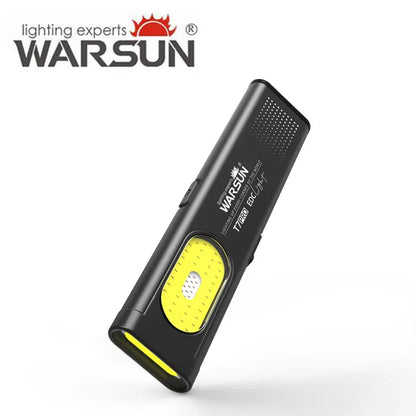 Compact EDC LED Pocket Work Light Rechargeable Flashlight