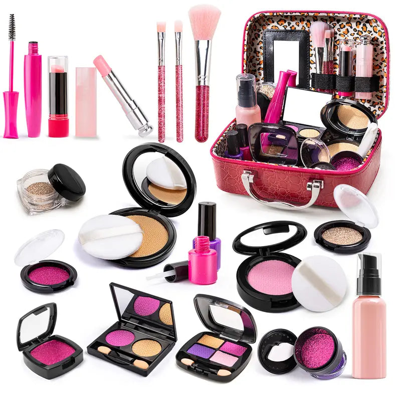 100% Mess-Free Pretend Makeup Kit for Kids