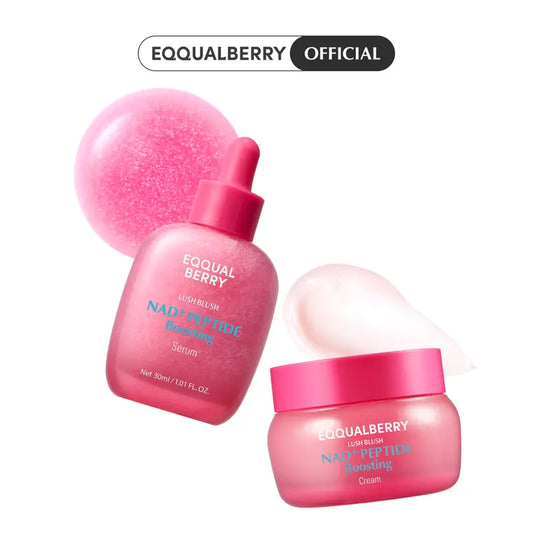 Advanced NAD+ Peptide Boosting Serum & Cream for Deep Radiance & Firming
