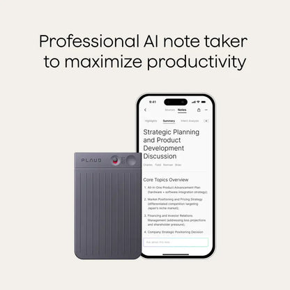 AI Voice Recorder – One-Press Smart Transcription For Instant Meeting Minutes
