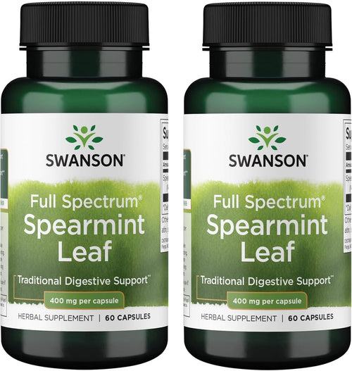 Spearmint Leaf Capsules For Easy Daily Digestive Comfort