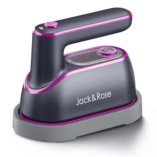 Instantly Erase Wrinkles in Seconds with Portable 2-in-1 Steam Iron for Crisp Flawless Clothes Anywhere