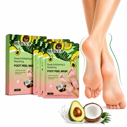 Deep Exfoliating Foot Peel Mask for Soft Baby-Smooth Feet