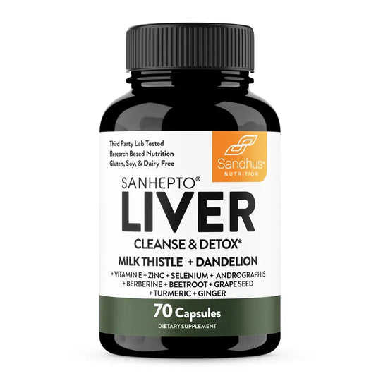 Liver Cleanse Detox Capsules - 11-in-1 Natural Liver Detox