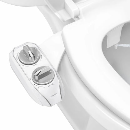 Bidet Toilet Attachment – 360° Self-Cleaning Dual Nozzles For Feminine & Rear Wash