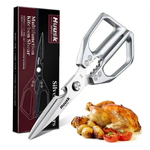 Kitchen Shears – Japanese Razor-Sharp Edge For Effortless Bone Cutting