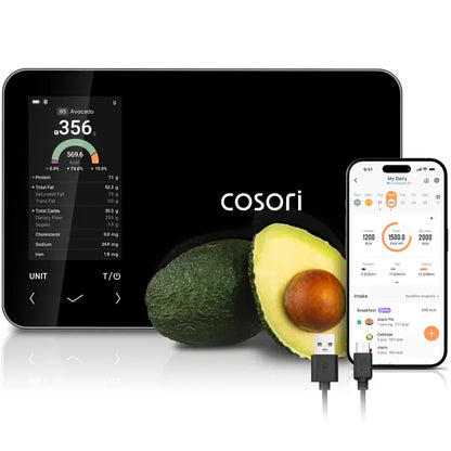 Nutritional Kitchen Scale – Smart App Sync For Precision Macro Tracking