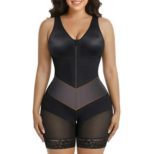 Instant Tummy Control Body Shaper & V-Shape Waist Sculpting Bodysuit