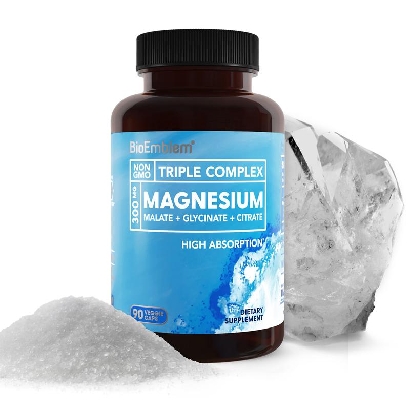 Triple Magnesium Complex for Calm Nights, Relaxed Muscles & Daily Energy Support