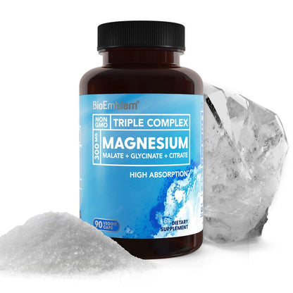 Triple Magnesium Complex for Calm Nights, Relaxed Muscles & Daily Energy Support