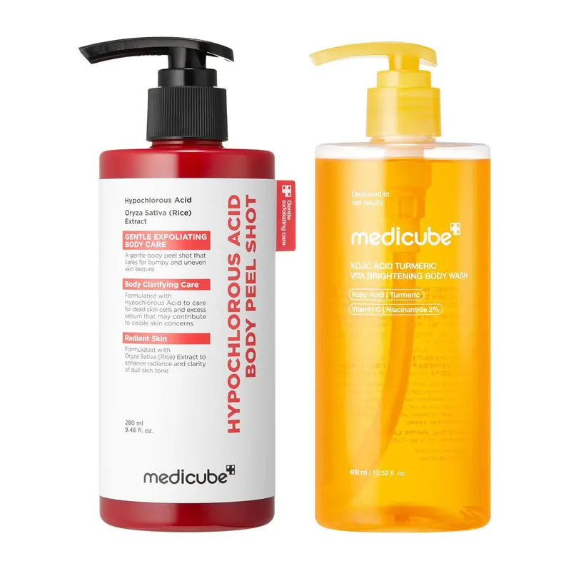 Exfoliating & Brightening Body Care Set for Smooth Skin