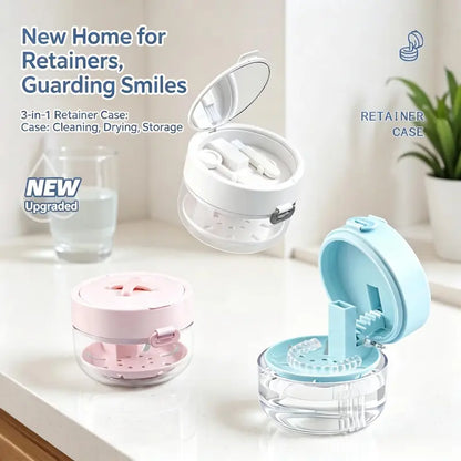 Buy Cleaning Case, Get Free Tablets for Fresh Odor-Free Aligners Daily