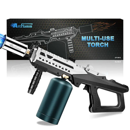 Propane Torch Flamethrower – Adjustable Blow Torch for BBQ & Campfires(Tank Not Included)
