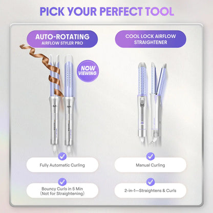 Effortless Auto-Rotating Hair Styler for Salon-Grade Bouncy Curls with Zero Heat Damage