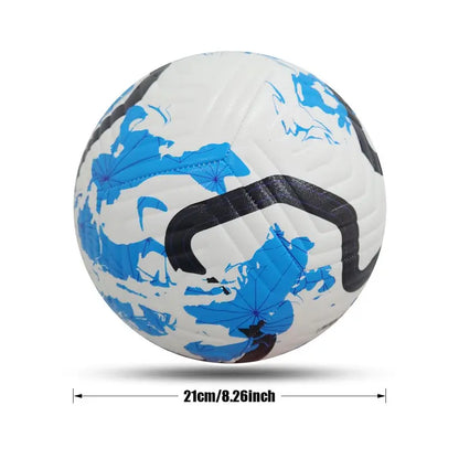 Seamless Thermal Bonded Size 5 Official Match Soccer Ball with Pump Kit