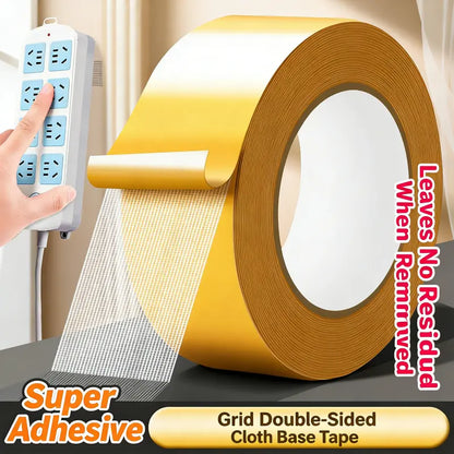 Heavy Duty Double Sided Tape for Strong Clean Mounting