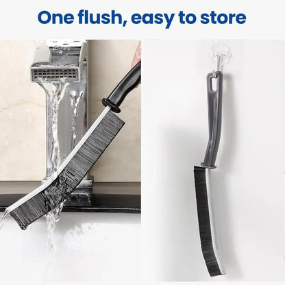 Ultra Fine Crevice Brush For Deep Tile Grout And Gap Scrubbing