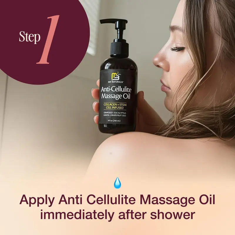 Firm, Smooth & Reduce Cellulite with Collagen Body Massage Oil