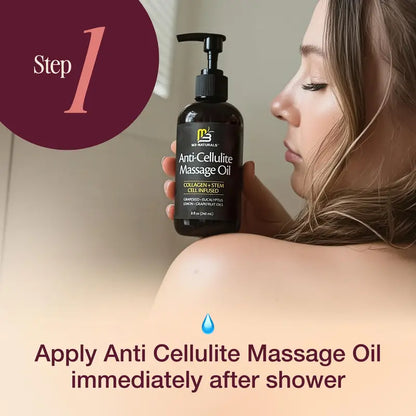 Firm, Smooth & Reduce Cellulite with Collagen Body Massage Oil