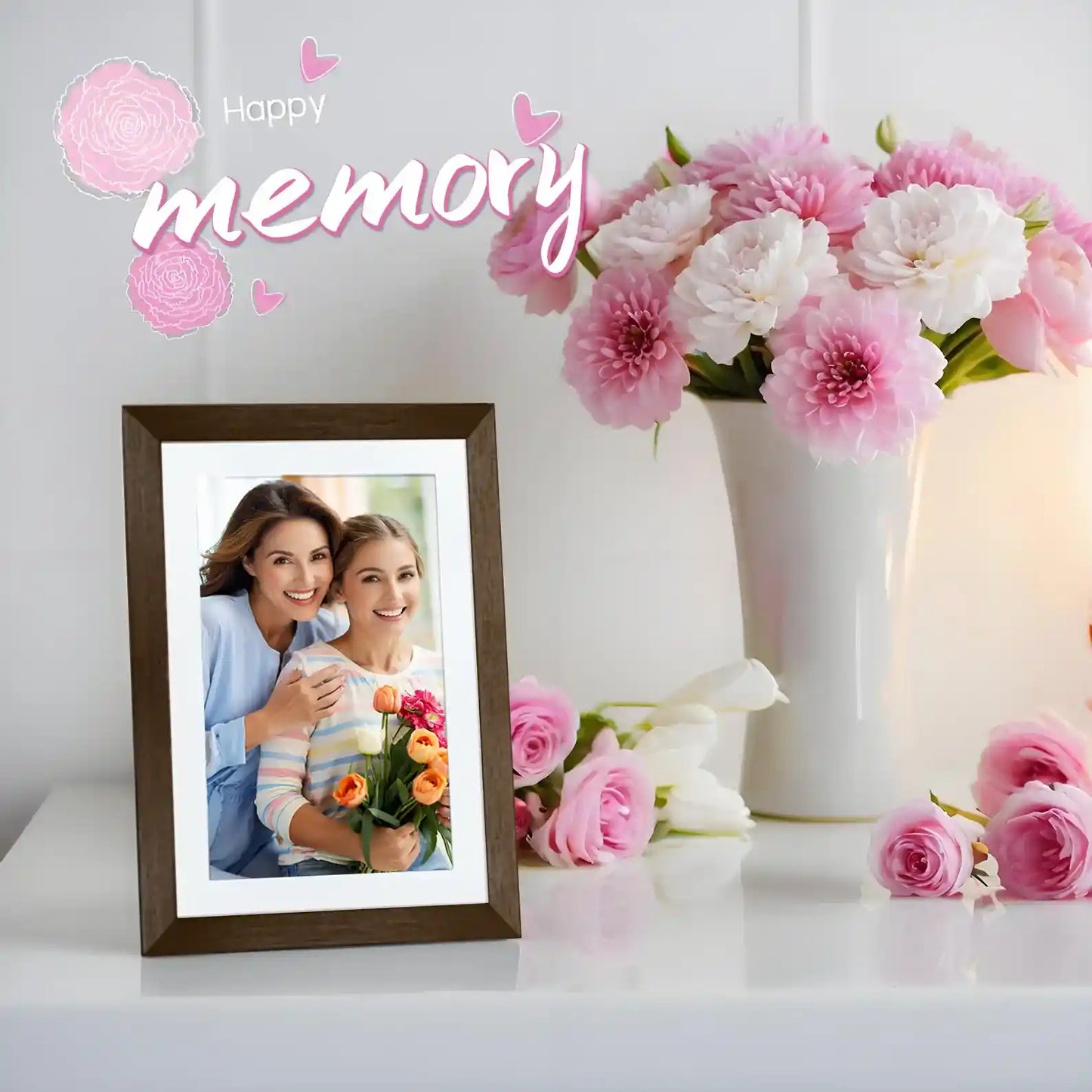WiFi Digital Picture Frame – Instant Photo Sharing For Staying Connected Instantly