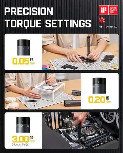 Electric Screwdriver – 50-In-1 Magnetic Bits For Effortless Precision Repairs