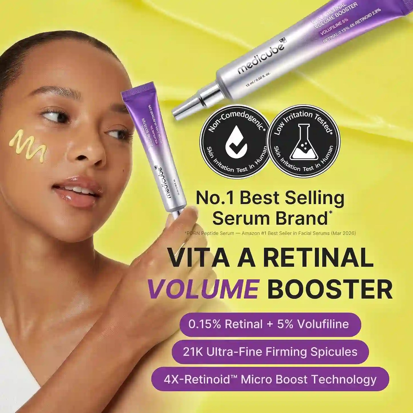 Erase Deep Wrinkles Fast with 4X Retinoid Serum for Firm Smooth Radiant Skin