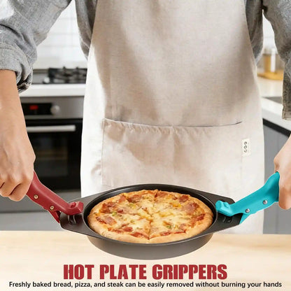 Multi-Functional Plate Gripper – Heavy-Duty Silicone Waves For Instant Anti-Scald Protection