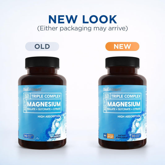Triple Magnesium Complex for Calm Nights, Relaxed Muscles & Daily Energy Support