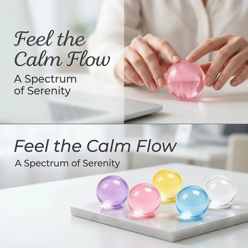 Ultra-Soft No-Rebound Stress Relief Squishy Ball