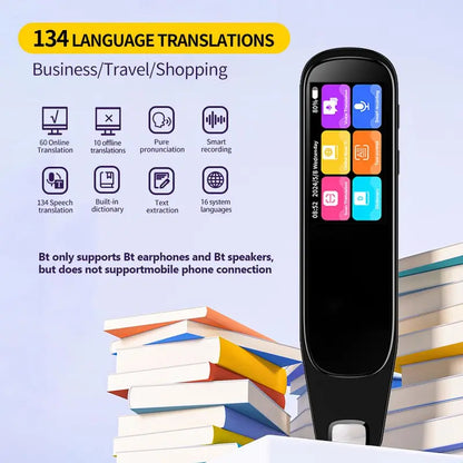Instant 134-Language Smart Scanning & Voice Translator Pen