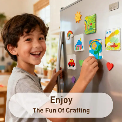 Crystal-Clear Acrylic Magnetic Photo Frames