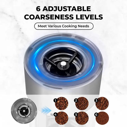 Rechargeable Electric Salt and Pepper Grinder Set