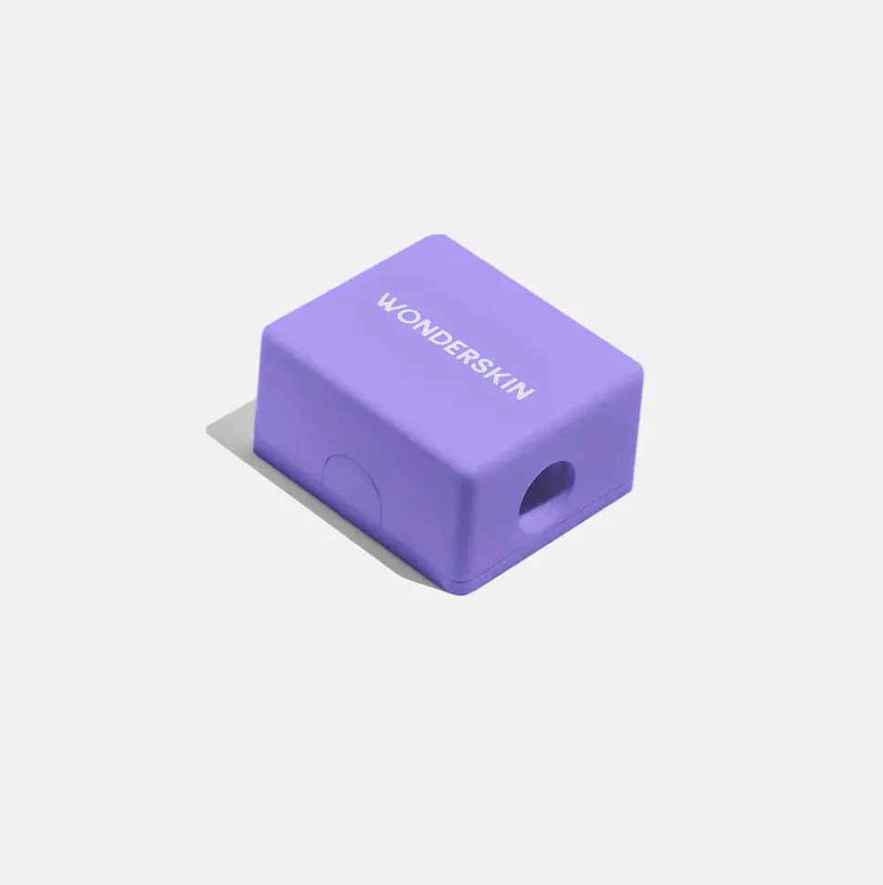 Precision Makeup Pencil Sharpener with Mess-Free Protective Cover
