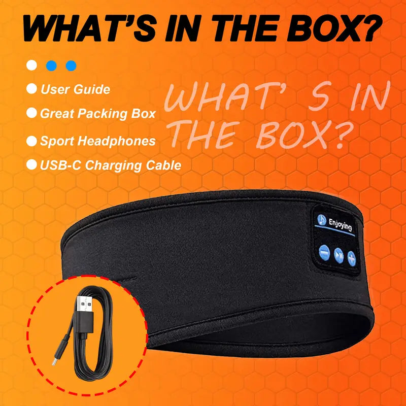 Bluetooth Sleep Headphones Breathable Headband For Side Sleepers