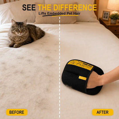Electrostatic Pet Hair Remover Glove for Instant De-Shedding