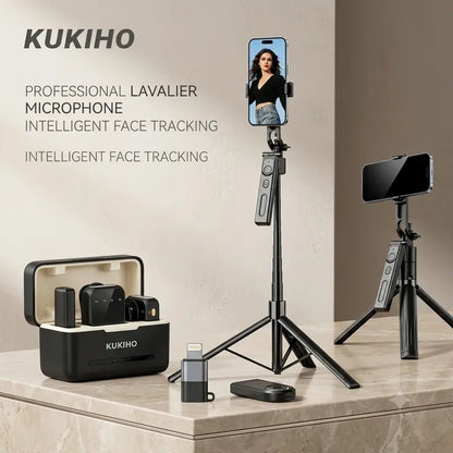 Studio-Quality Wireless Lavalier Microphone with Charging Case