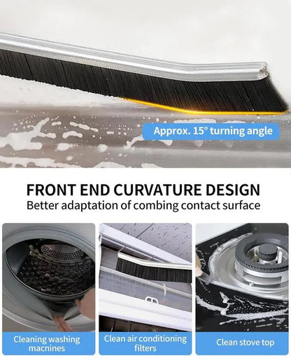 Ultra Fine Crevice Brush For Deep Tile Grout And Gap Scrubbing
