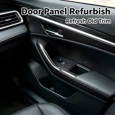 6D Gloss Carbon Fiber Vinyl Wrap Film for Car Interior and Exterior