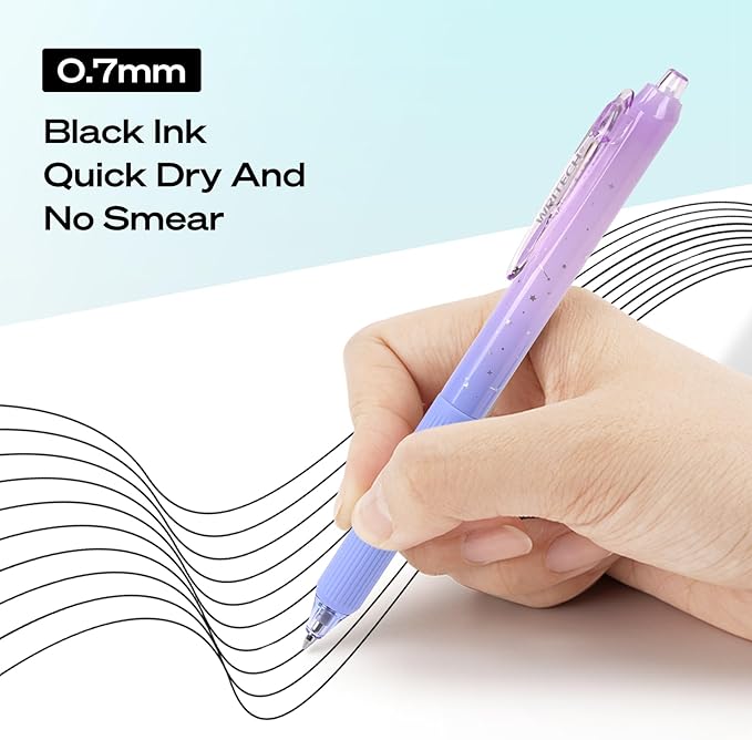 Buy 1 Get 1 Free with Ultra-Smooth Quick-Dry Gel Pens for Smudge-Free Writing