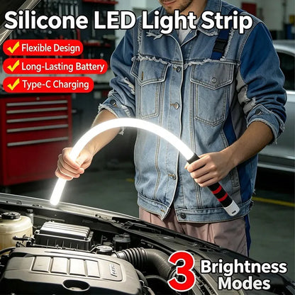 27" Flexible High-Lumen LED Car Repair Work Light