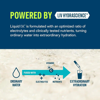 Electrolyte Powder Drink Mix - 3X Faster Hydration & Instant Energy Boost In Every Scoop