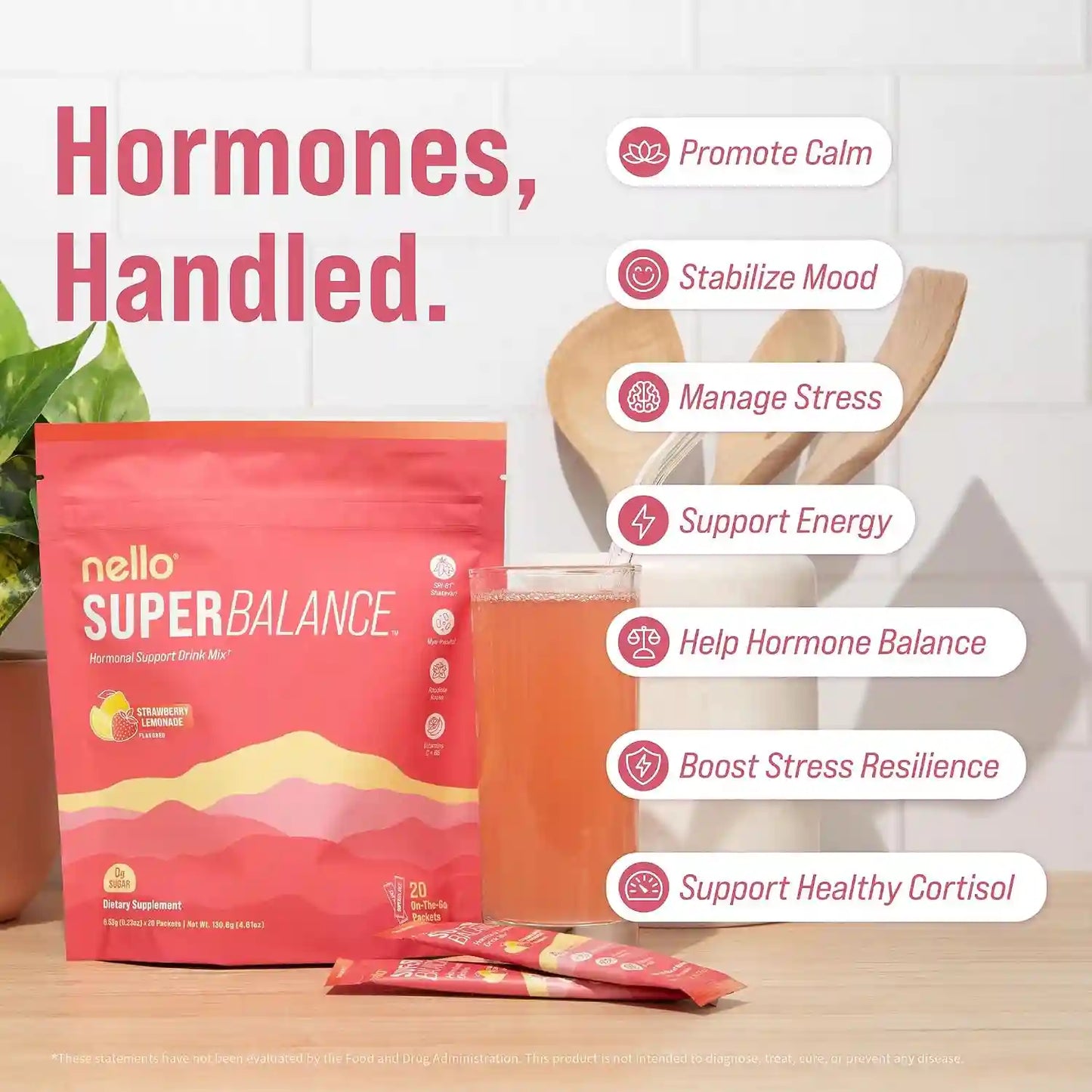 Balance Your Hormones Naturally and Boost Energy Daily With Premium Drink Mix Packets