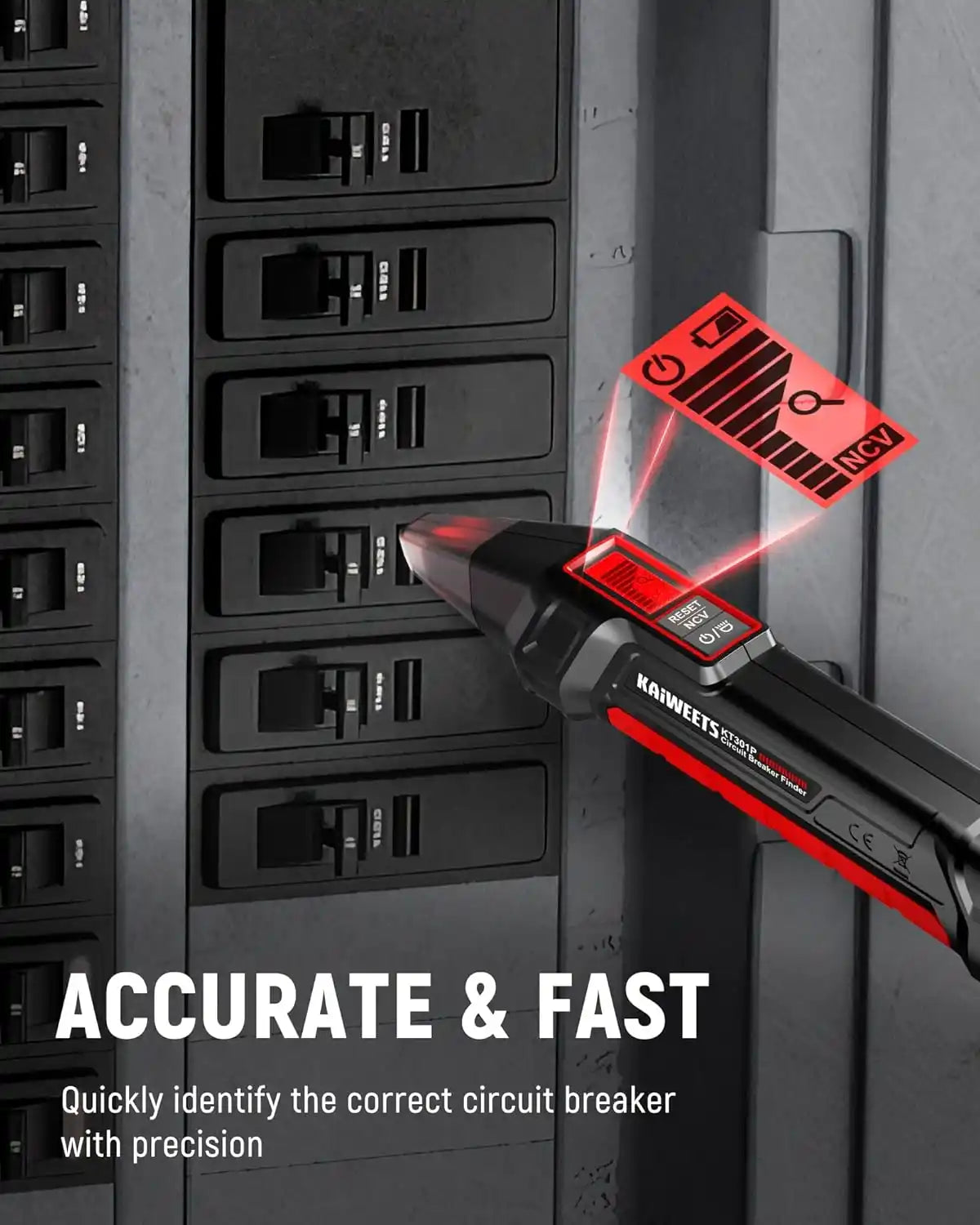 Circuit Breaker Finder – Digital Signal Scan For Instant Fuse Locating