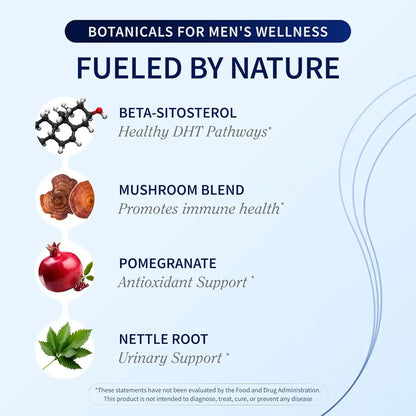 Restore Peak Vitality with Dual-Action Prostate Support and Nitric Oxide Boost Soft Chews