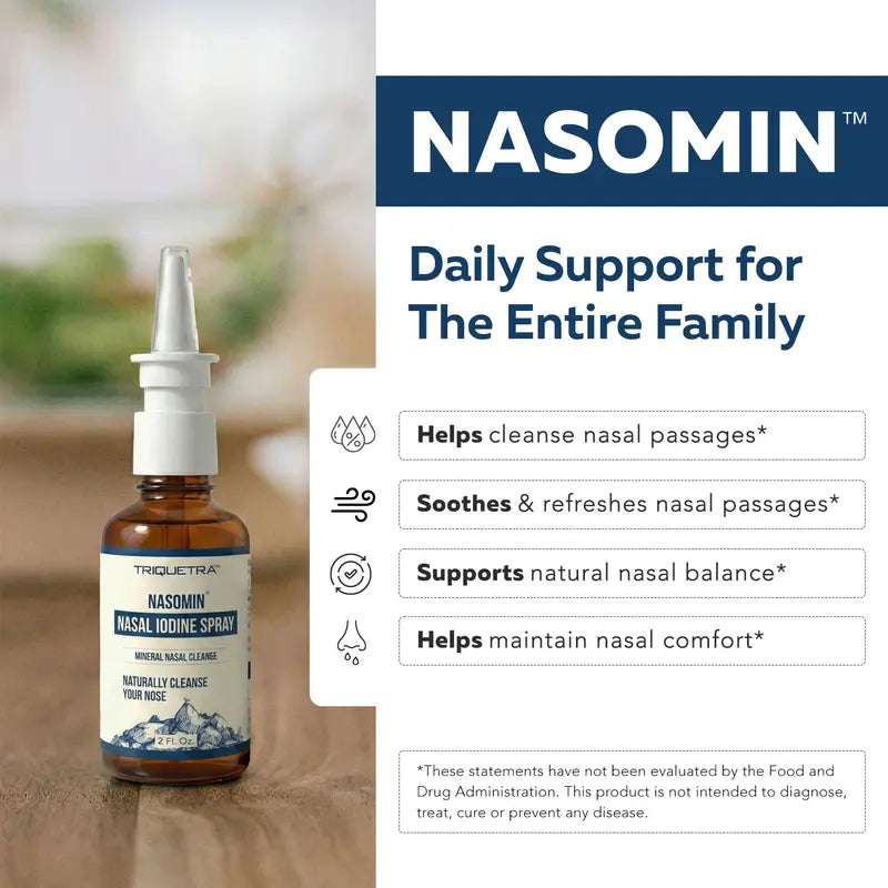 Pure Mineral Nasal Cleanse For Clear And Refreshing Breathing