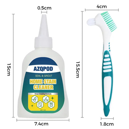 Professional Heavy-Duty Mold & Grout Stain Removal Gel With Built-In Brush