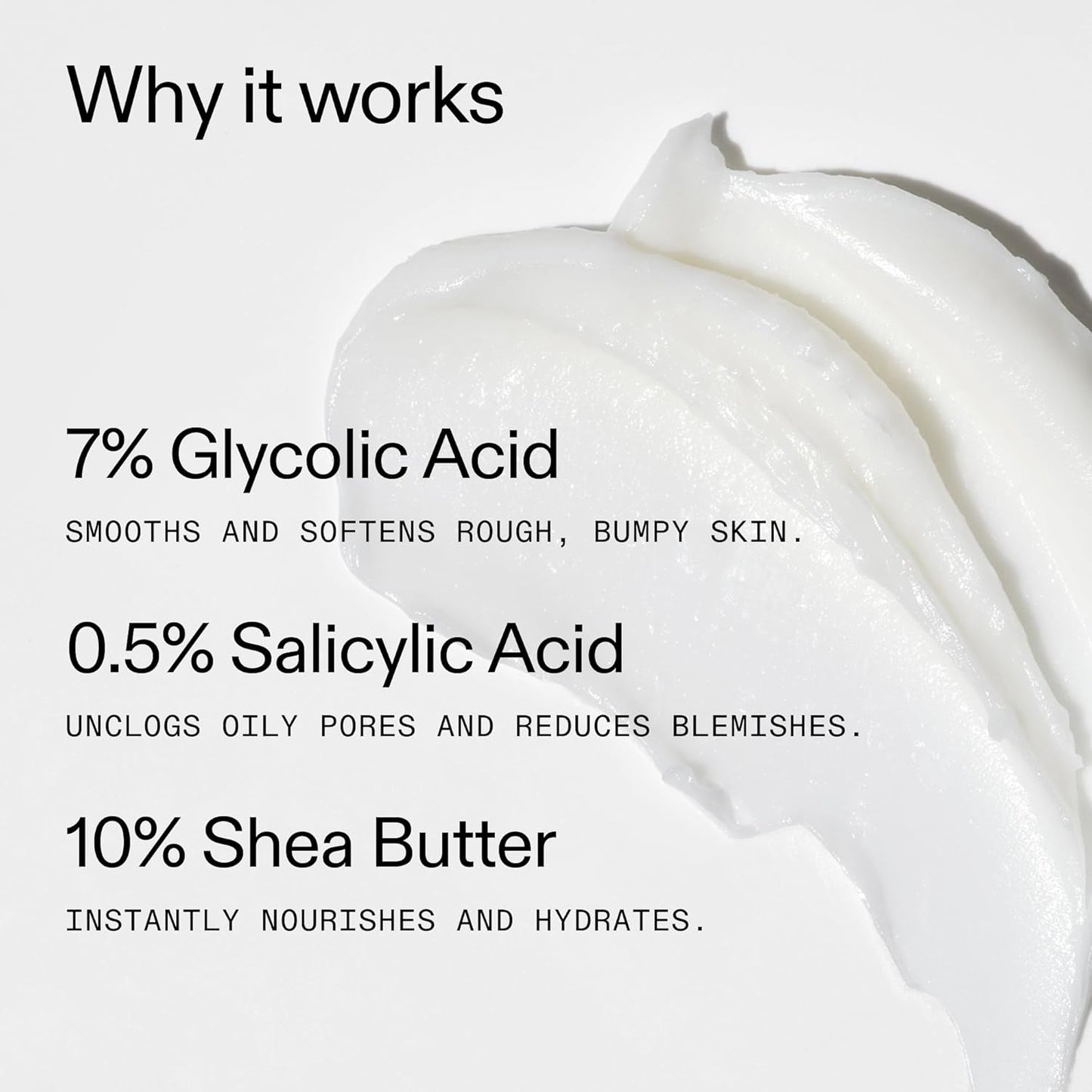 Glycolic Acid Exfoliating Body Stick For Smooth, Bump-Free Skin