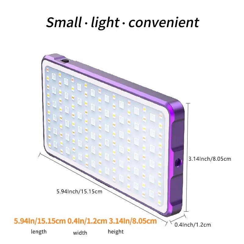 RGB Portable Full-Color LED Video Light