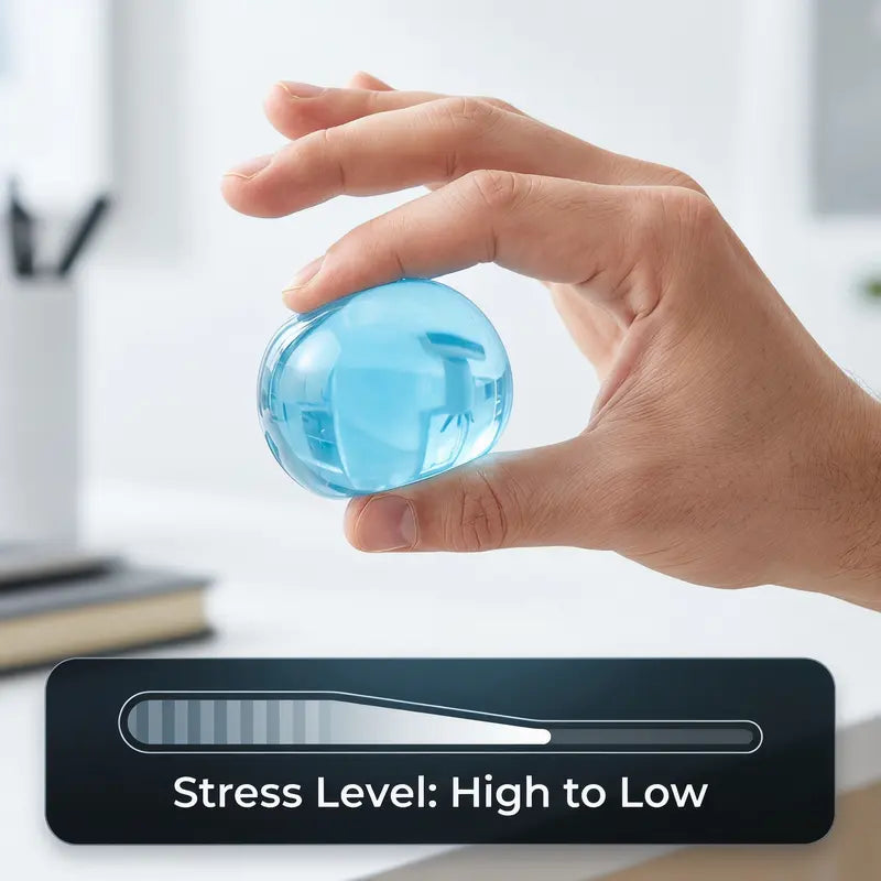 Ultra-Soft No-Rebound Stress Relief Squishy Ball