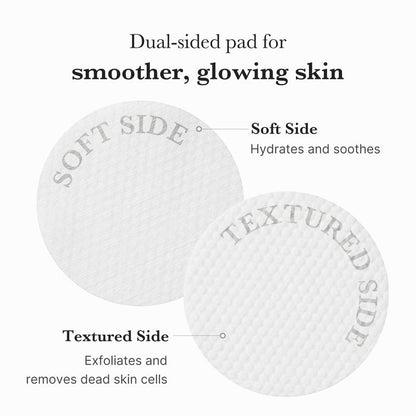 Dual-Textured AHA BHA Toner Pads for Smooth Skin